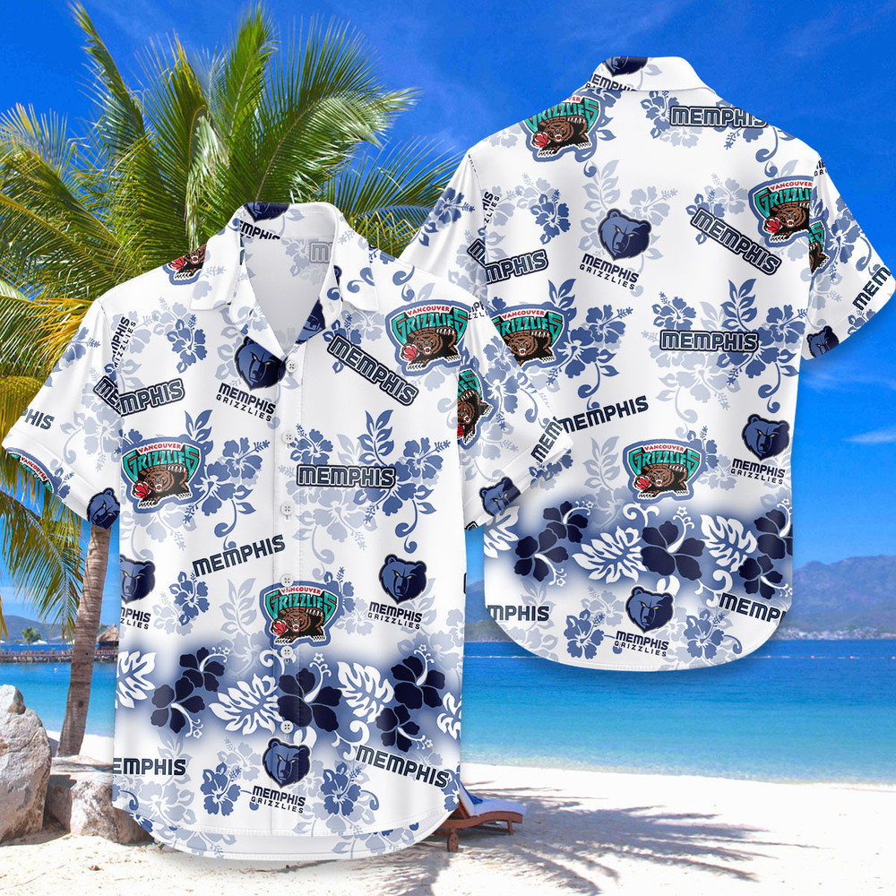 Memphis Grizzlies Aloha Paradise Hawaiian Shirt