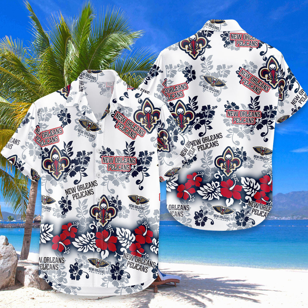 New Orleans Pelicans Aloha Paradise Hawaiian Shirt
