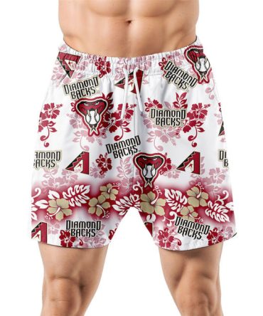 Arizona Diamondbacks Aloha Paradise Hawaiian Shorts