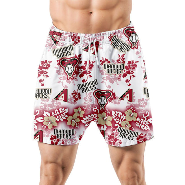 Arizona Diamondbacks Aloha Paradise Hawaiian Shorts