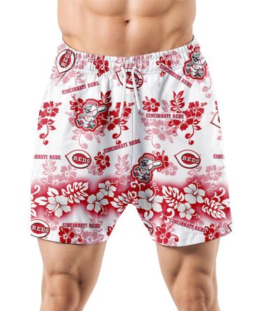 Cincinnati Reds Aloha Paradise Hawaiian Shorts