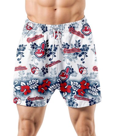 Cleveland Guardians Aloha Paradise Hawaiian Shorts