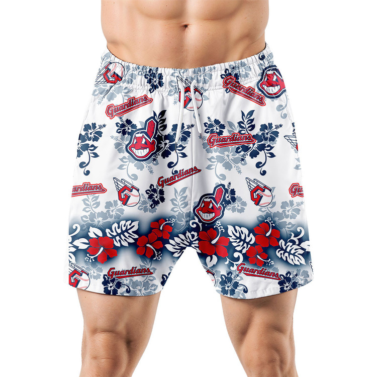Cleveland Guardians Aloha Paradise Hawaiian Shorts