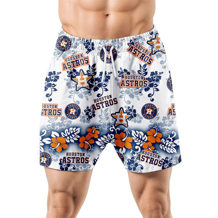 Houston Astros Aloha Paradise Hawaiian Shorts