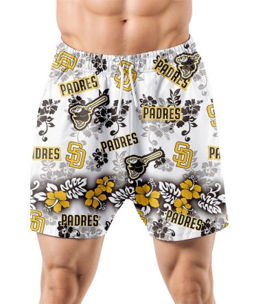 San Diego Padres Aloha Paradise Hawaiian Shorts