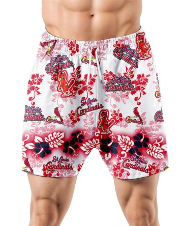 St. Louis Cardinals Aloha Paradise Hawaiian Shorts
