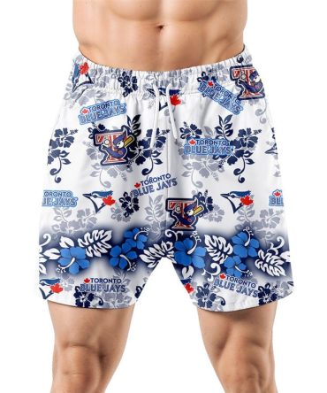 Toronto Blue Jays Aloha Paradise Hawaiian Shorts