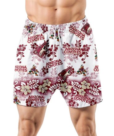 Arizona Coyotes Aloha Paradise Hawaiian Shorts