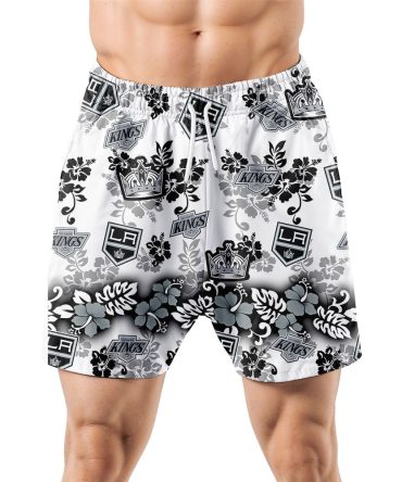 Los Angeles Kings Aloha Paradise Hawaiian Shorts