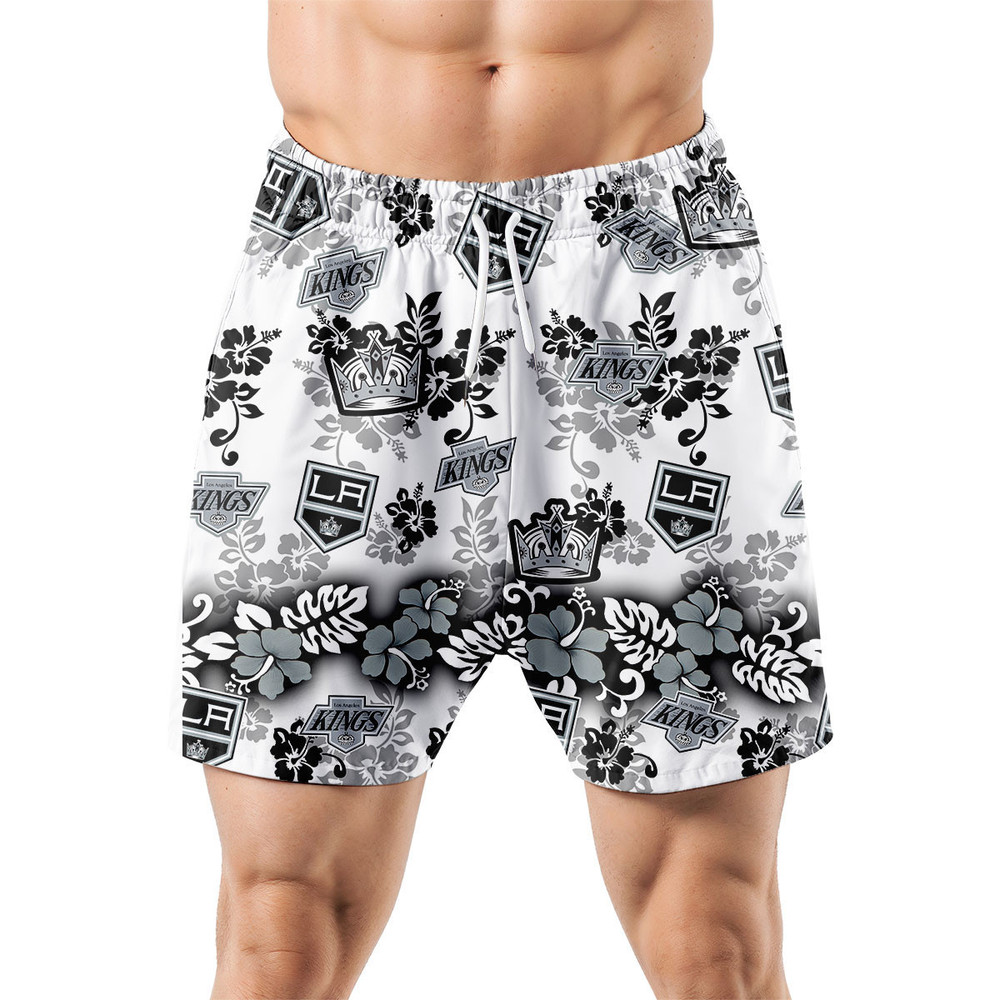Los Angeles Kings Aloha Paradise Hawaiian Shorts