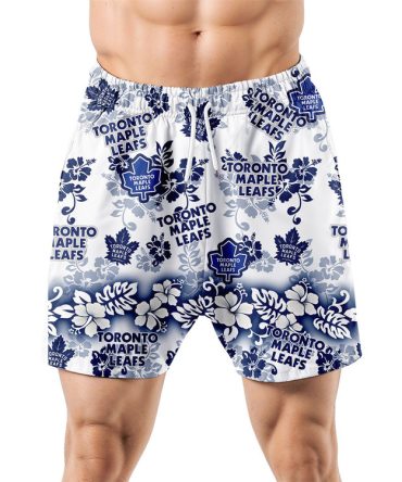 Toronto Maple Leafs Aloha Paradise Hawaiian Shorts