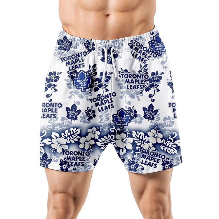 Toronto Maple Leafs Aloha Paradise Hawaiian Shorts