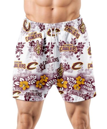 Cleveland Cavaliers Aloha Paradise Hawaiian Shorts