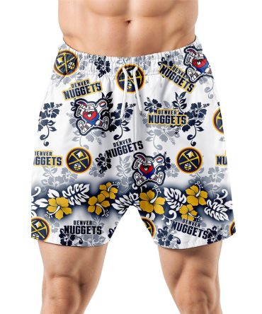 Denver Nuggets Aloha Paradise Hawaiian Shorts