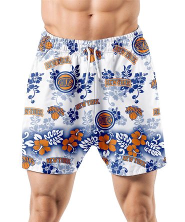 New York Knicks Aloha Paradise Hawaiian Shorts