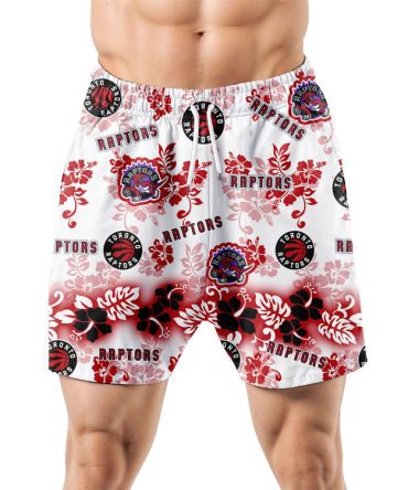 Toronto Raptors Aloha Paradise Hawaiian Shorts