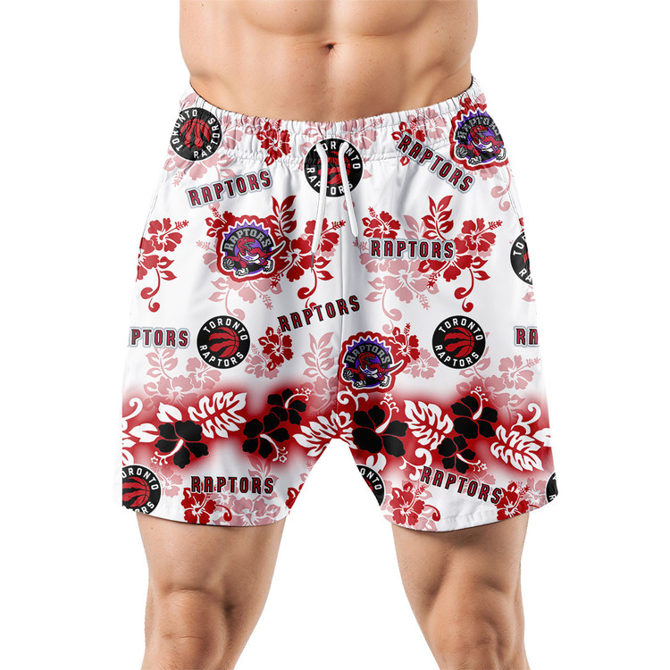 Toronto Raptors Aloha Paradise Hawaiian Shorts