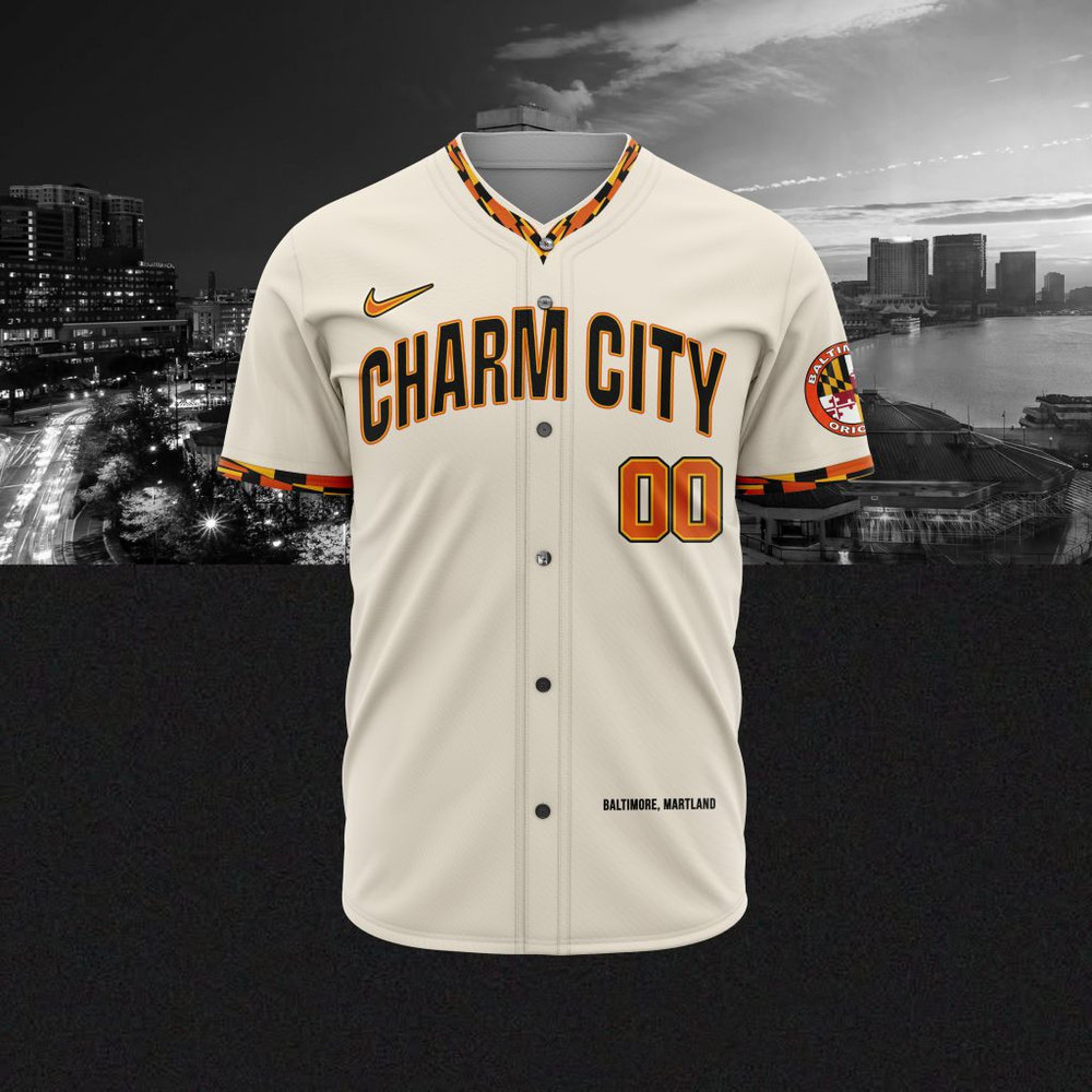 Baltimore Orioles Mlb City Connect Special Jersey Design 2025