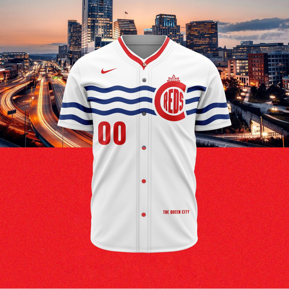 Cincinnati Reds Mlb City Connect Special Jersey Design 2025