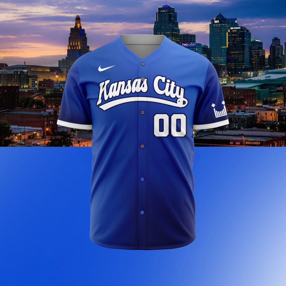 Kansas City Royals Mlb City Connect Special Jersey Design 2025