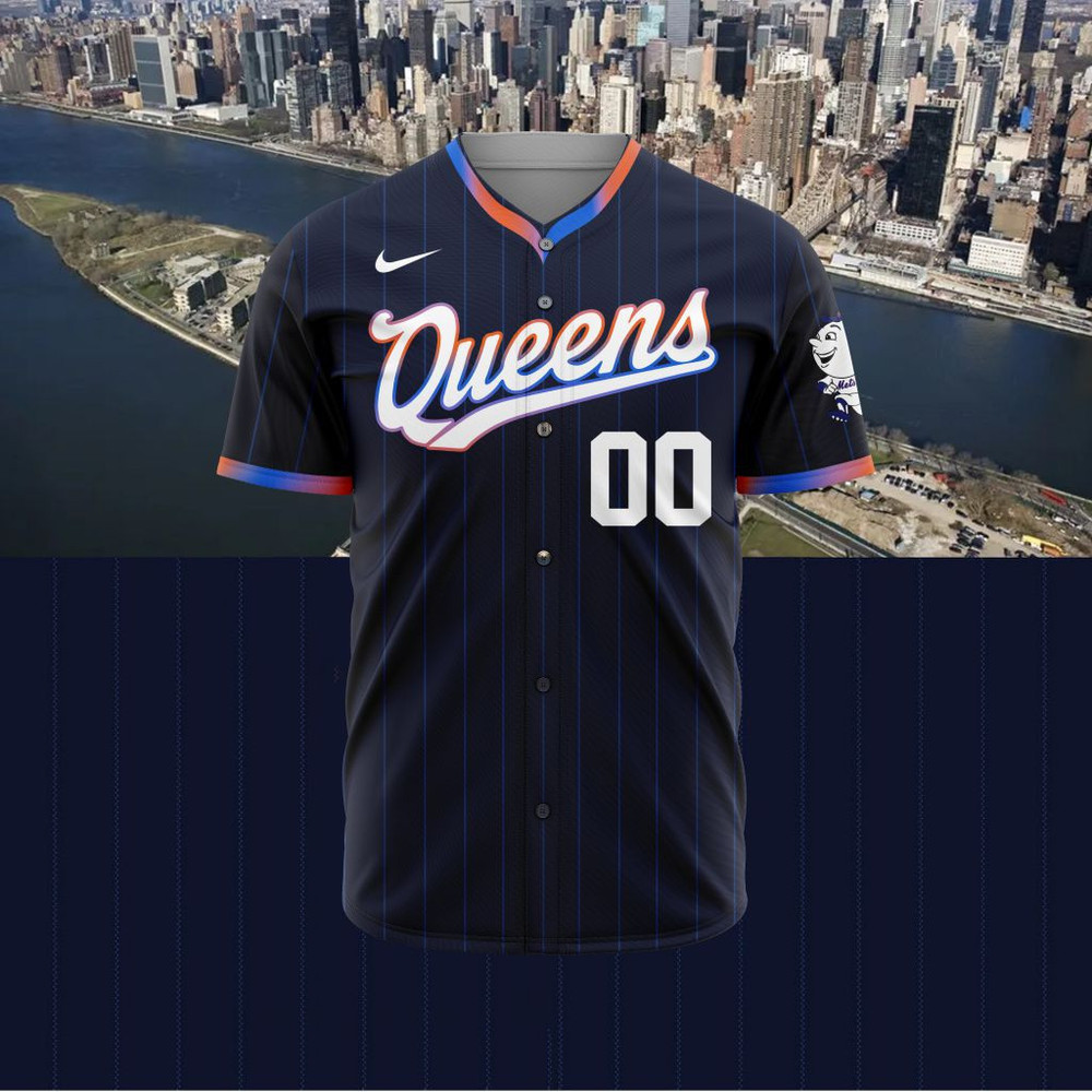 New York Mets Mlb City Connect Special Jersey Design 2025