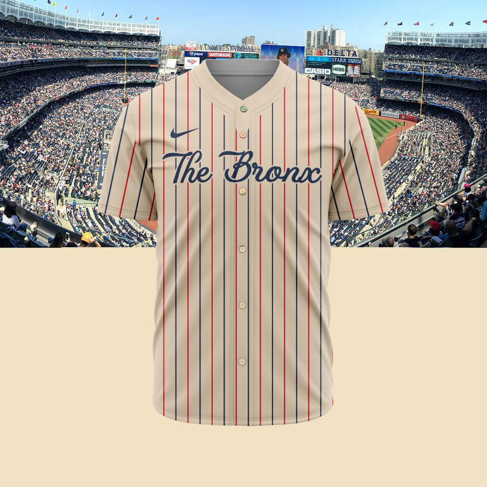 New York Yankees Mlb City Connect Special Jersey Design 2025