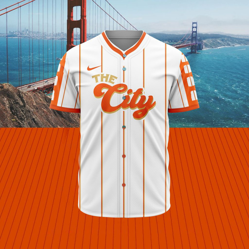 San Francisco Giants Mlb City Connect Special Jersey Design 2025