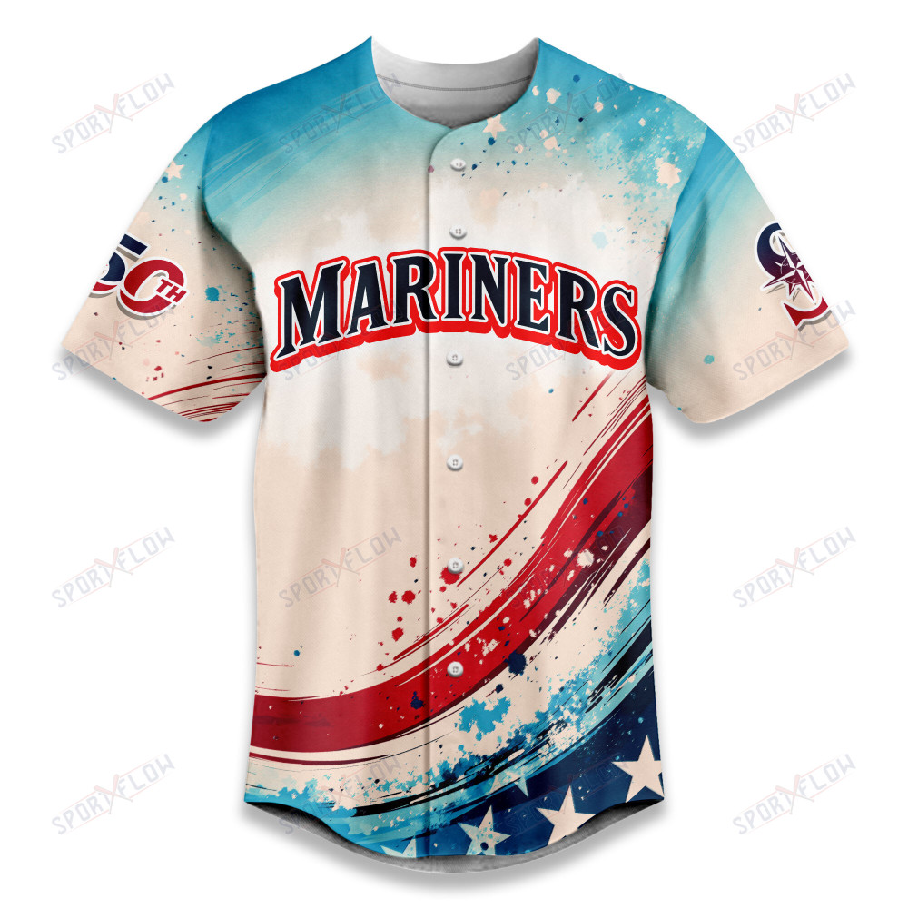 Seattle Mariners X Luffy 250 Years Celebration Party Baseball Jersey