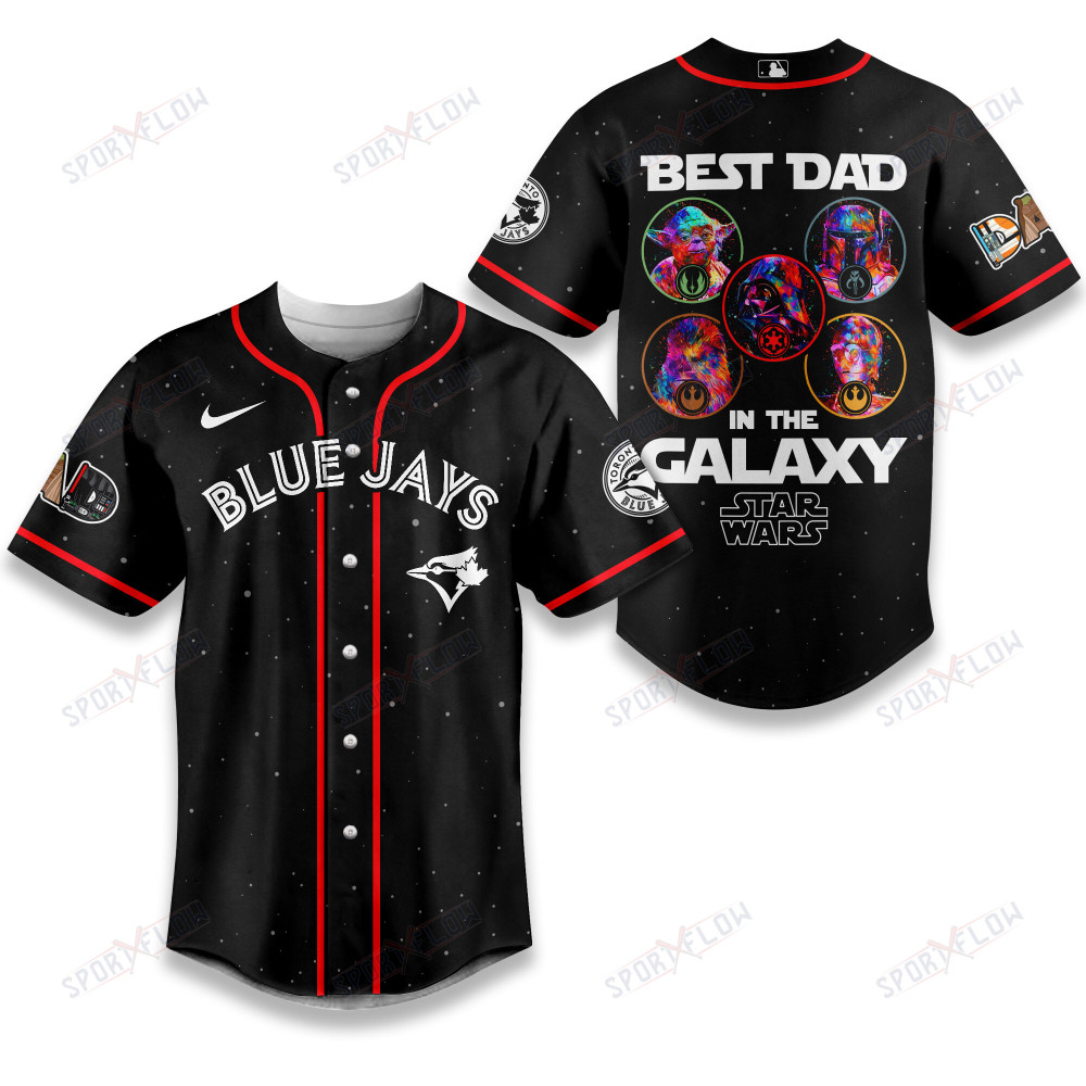 Toronto Blue Jays X Star Wars The Chosen Dad Father'S Day Baseball Jersey