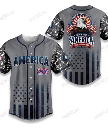 United States Space Force Military 250Th Birthday Anniversary Baseball Jersey