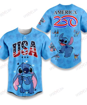 Stitch America 250Th Anniversary Commemorative Baseball Jersey