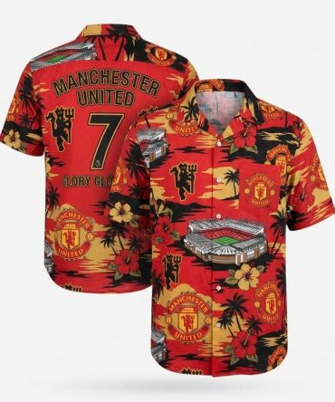 Manchester United Hawaiian Shirt