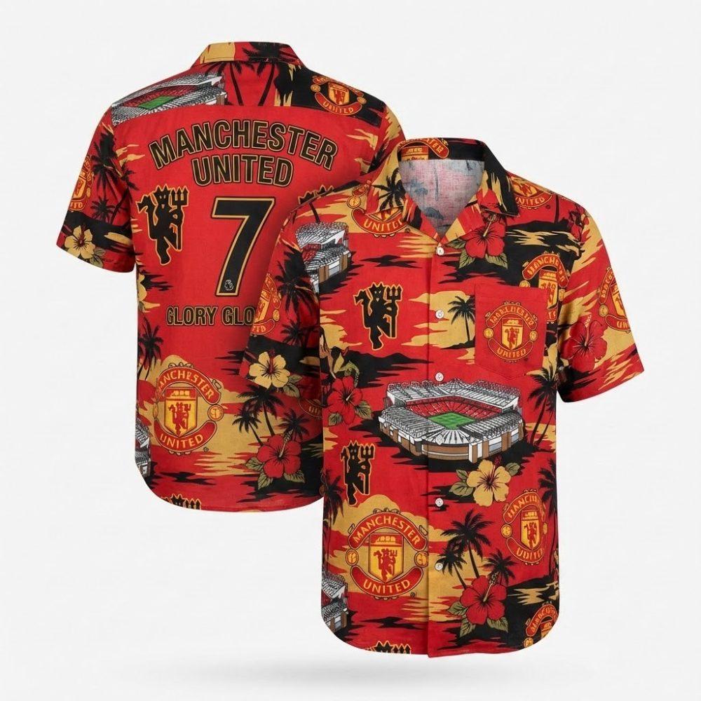 Manchester United Hawaiian Shirt