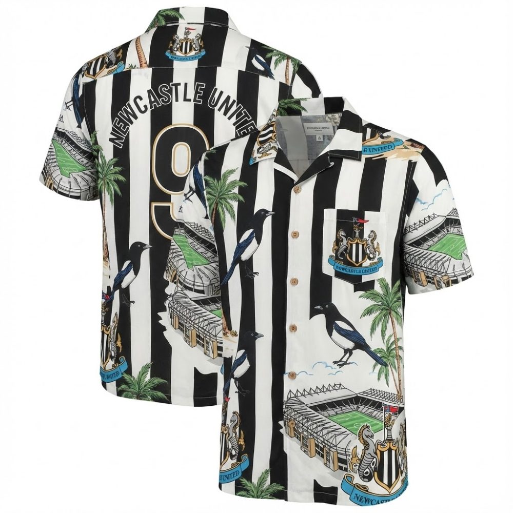 Newcastle United Hawaiian Shirt