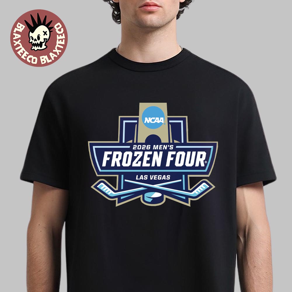 2026 Division I Men'S Ice Hockey Frozen Four Las Vegas Logo Unisex T-Shirt