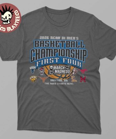 2026 Ncaa Division I Men'S Basketball Championship March Madness First Four Dayton Ohio T-Shirt