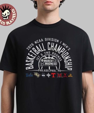 2026 Ncaa Division I Men’S Basketball Championship March Madness Philadelphia Pa T-Shirt
