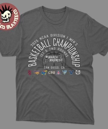 2026 Ncaa Division I Men'S Basketball Championship March Madness San Diego California T-Shirt