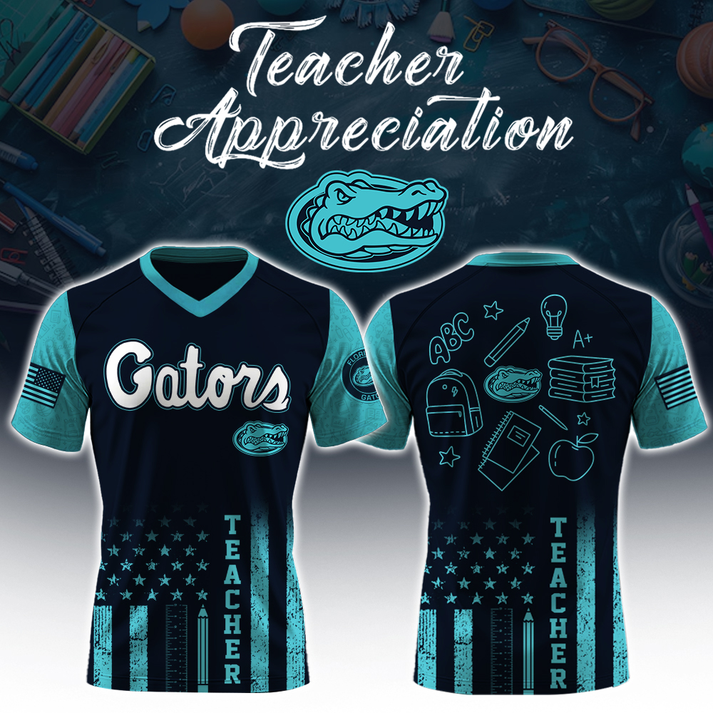 Florida Gators College Football X Teacher Appreciation Special Edition Football Jersey