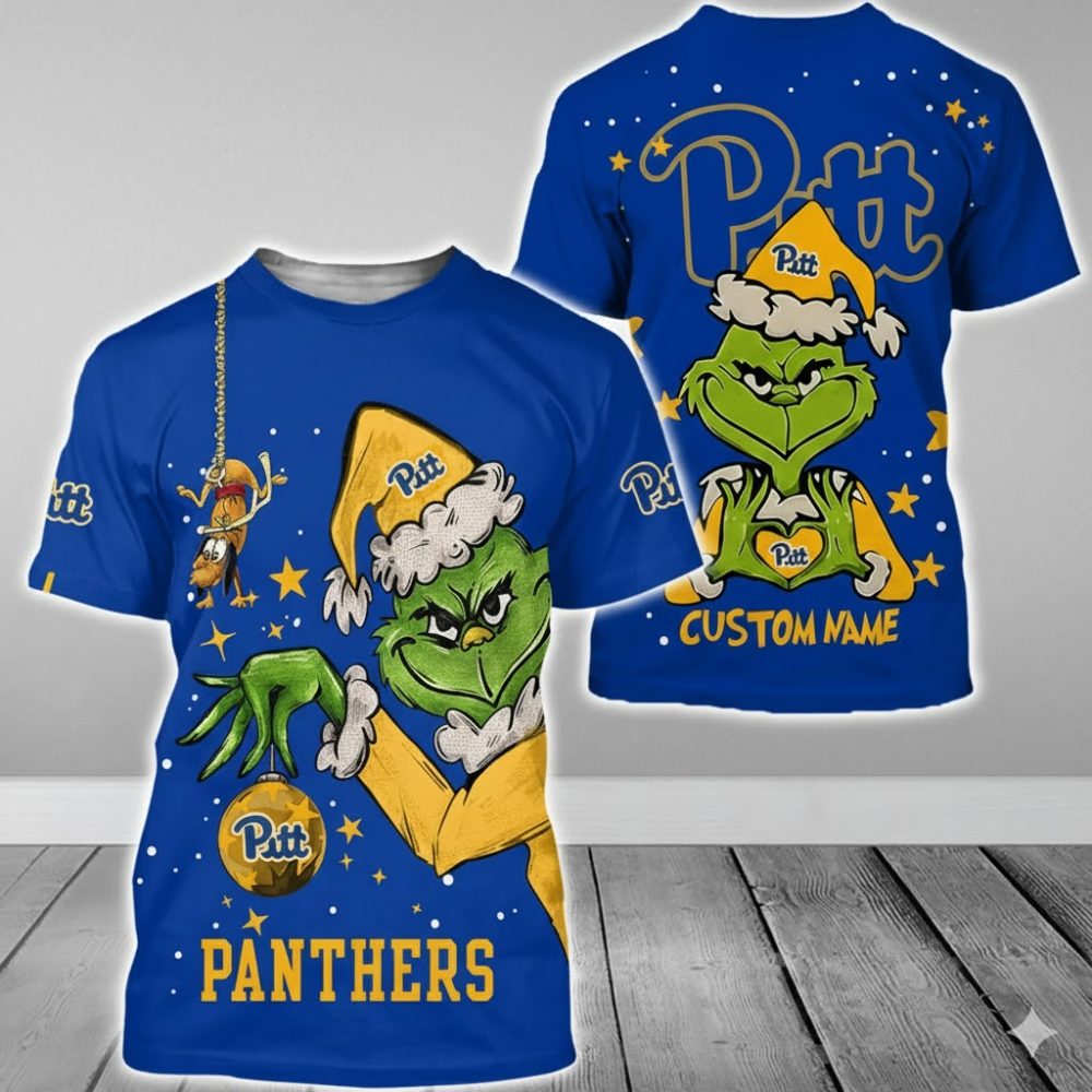 Pittsburgh Panthers College Football X Grinch Christmas Special Edition - 3D Shirt Hoodie