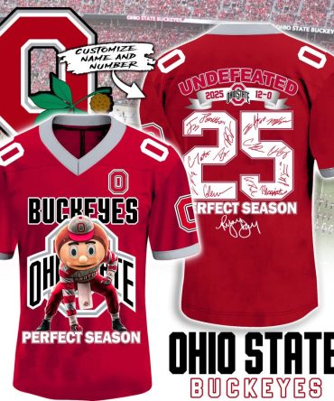 Ohio State Buckeyes College Football X Undefeated Special Edition  Football Jersey