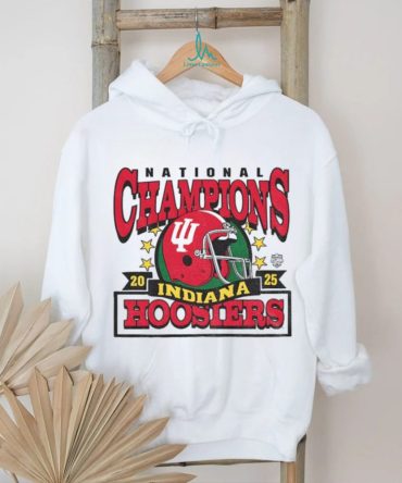 Indiana Hoosiers College Football Playoff 2025 Champions Helmet Tshirt