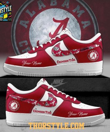 Alabama Crimson Tide Freedom 2025 Roll Tide Air Force 1 Shoes