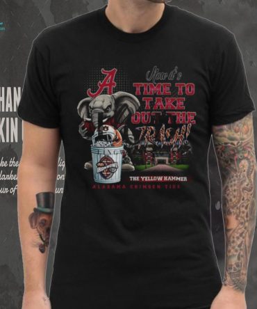 Alabama Crimson Tide Beat Auburn Tigers Now It’S Time To Take Out The Trash 2025 Shirt