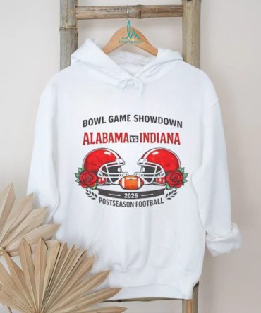 Alabama Crimson Tide Vs Indiana Hoosiers Football 2026 Bowl Game Showdown Postseason Football Shirt