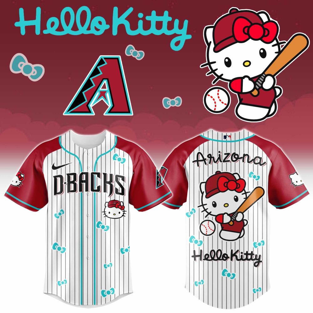 Arizona Diamondbacks X Hello Kitty 2026 Limited Editions Jersey