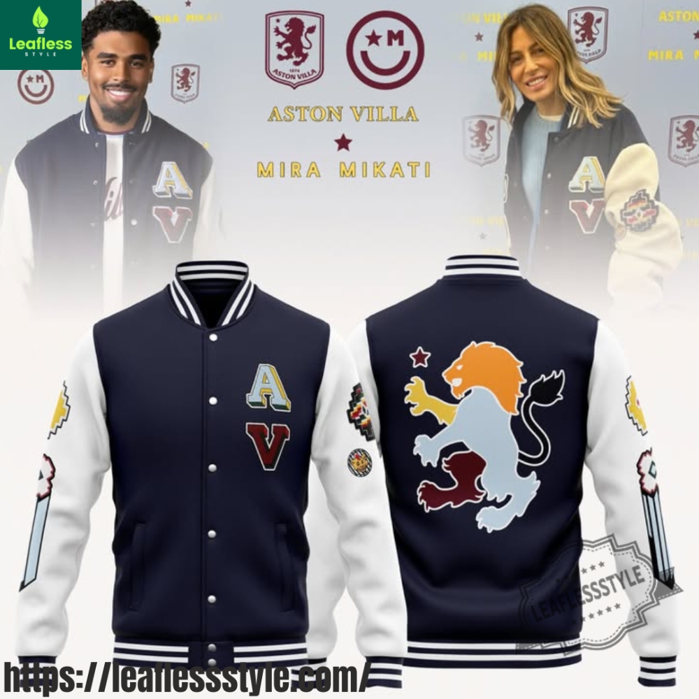 Aston Villa X Mira Mikati Basketball Jacket