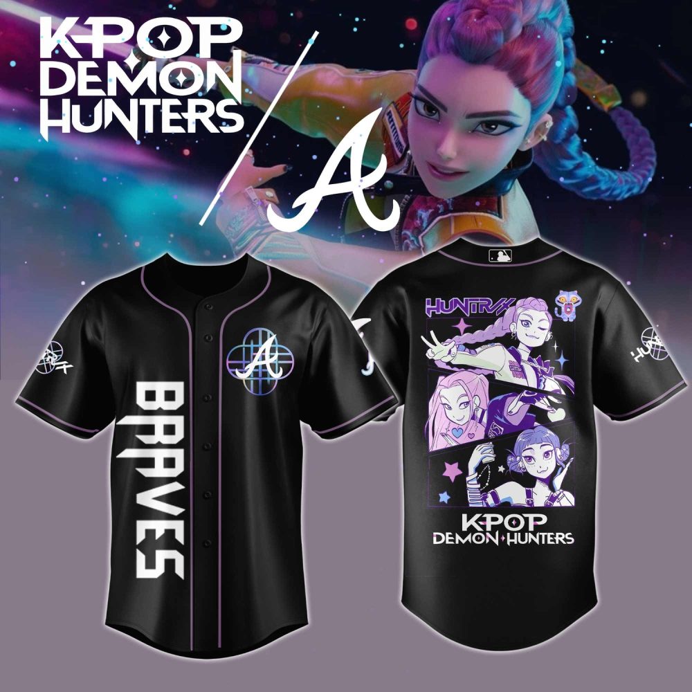 Atlanta Braves Mlb Kpop Demon Hunters 2026 Fan Edition Jersey