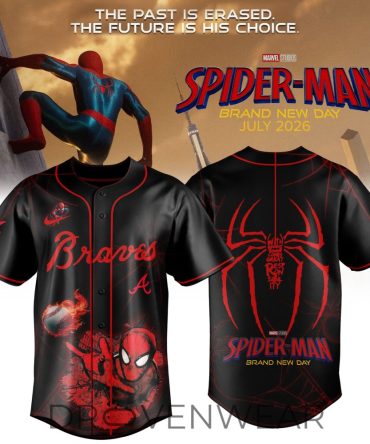 Atlanta Braves Mlb X Spider Man 2026 Brand New Day Limited Jersey