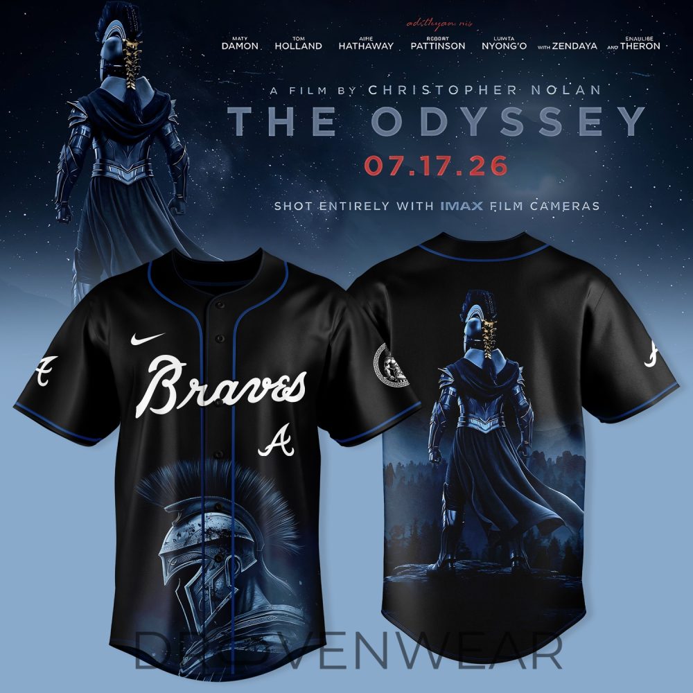 Atlanta Braves X The Odyssey 2026 Defy The Gods Limited Jersey